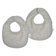 BEBE DOUCEUR Sivi podbraci u setu 2 kom od muslina 