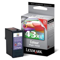 LEXMARK Originalna tinta 18YX143E Color 43, višebojna