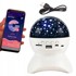 VERKGROUP LED RGB projektor sa zvučnikom, USB, SD, Bluetooth, bijeli