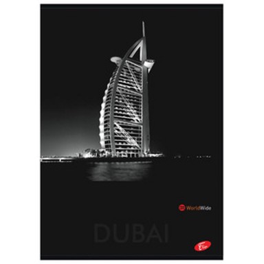 ELISA Bilježnica Cities by Night A4, 42 lista, linije