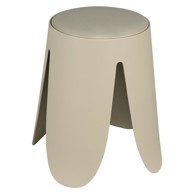 WENKO Stolac Comiso plastični sklopivi bež