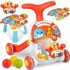 RICOKIDS Edukativni stolić 2 u 1 RK-810 i, bijela i crvena