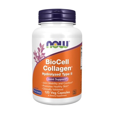 NOW BioCell Collagen hidrolizirani kolagen tip II, 120 kapsula