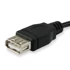 EQUIP USB 2.0 A–A produžni kabel 128850, 1,8 m, crni