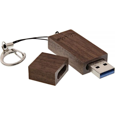 INLINE USB memorijski pogon 35065W, 128 GB, USB Tip-A 3.2 Gen 1, crno-srebrni