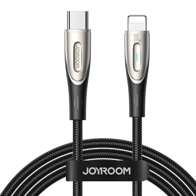 NORTHIX Joyroom USB-C na Lightning kabel za brzo punjenje 30 W, 1,2 m, crni