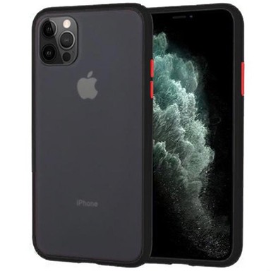 Maskica za iPhone 12 Mini, Peach Garden Bumper, crveno/crna