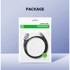 UGREEN Kabel USB 2.0 A na USB-C, crni, 2m