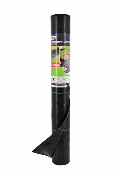 AWTOOLS Agrotekstil protiv korova 90 g 1,6x50 m, crni