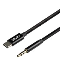 Kabel USB-C na mini jack Cl-187 1 m