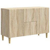 Krevet, 89 x 34,5 x 60 cm, konstruirano drvo, hrast sonoma