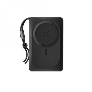 VEGER Powerbank prijenosni punjač MagOn, 10000 mAh, magnetni, bežični, crni