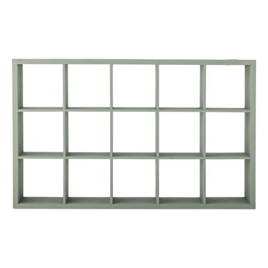 BLOOMINGVILLE Svijetlo zelena polica s više razina od masivne jele 67 cm Preston