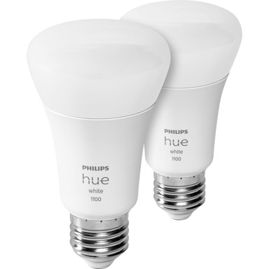 PHILIPS Pametna LED žarulja Hue E27, 2 kom, 9,5W 1100lm