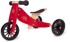 KINDERFEETS Guralica Tiny Tot 2u1 za djecu, drvena, Cherry Red