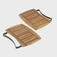 BIG GREEN EGG Pomoćni stolovi, drvo akacije, S