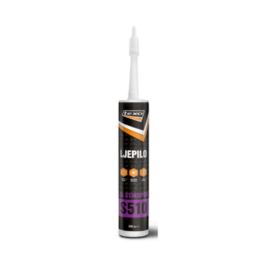 TEXO Ljepilo za stiropor S510 280 ml, kutija 12 kom