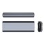 ORICO Vanjski box AM2C3-G2, M.2 NVMe SSD, USB-C 3.2, sivi