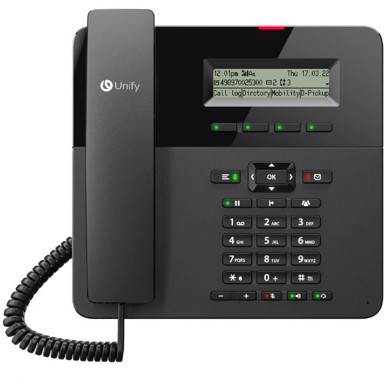 UNIFY Fiksni telefon OpenScape CP210, SIP