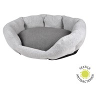 LOVE STORY Krevet za pse, 45×60 cm, sivi
