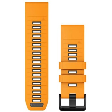 GARMIN Remen QuickFit 26mm, Spark Orange Graphite, 010-13393-01