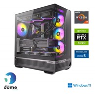 ANNI Stolno računalo Gamer Extreme / AMD Ryzen 7 9700X, 32 GB, 2 TB SSD, NVIDIA GeForce RTX 5070, Windows 11