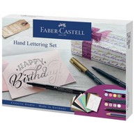 FABER-CASTELL Set 267103 pitt artist hand lettering pk12