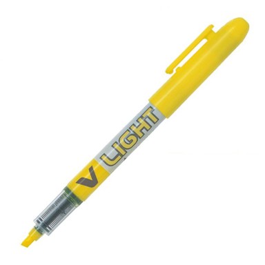 PILOT označivač teksta V-light, žuta
