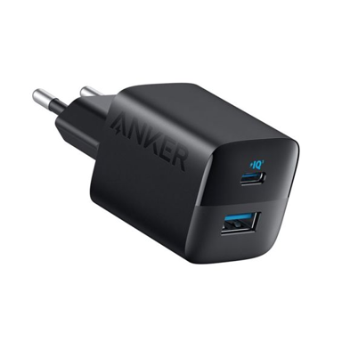 ANKER Kućni punjač 323, 33W, 1xUSB-C, 1xUSB-A, PowerIQ 3.0, crni