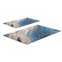FOUTASTIC Plave kupaonske prostirke u setu 2 kom 60x100 cm