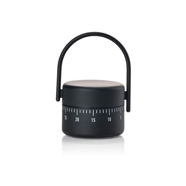 ZONE Crni analogni kuhinjski timer Singles