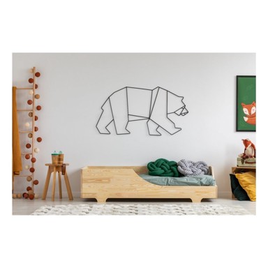 ADEKO Dječji krevet od borovine BOX 4, 80 x 160 cm