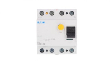 EATON Diferencijalni prekidač PF6-63/4/03, 286514, 4P, 63 A, 300 mA, tip AC