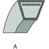 Pogonski remen 17x1070 MTD 754-0494
