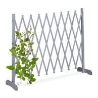 NORTHIX Uvlačiva drvena vrtna rešetka, 50 - 150 cm