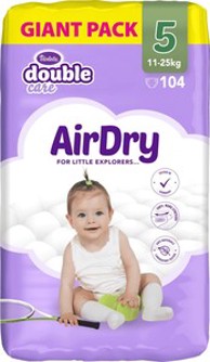 VIOLETA Double Care Air Dry pelene veličina 5 104 kom