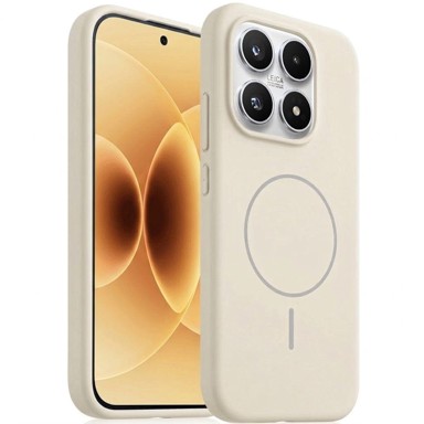 Silikonska oklopna maskica za Xiaomi 17, otporna na udarce, protuudarna, bijela