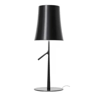 FOSCARINI Stolna lampa Birdie velika ON/OFF, grafit