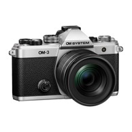 OLYMPUS Digitalni fotoaparat OM-3, bezrcalni, s objektivom 12–45mm f/4