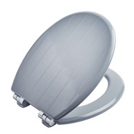 BEMIS Sporospuštajuća WC daska Cottage CL siva