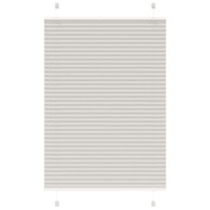 Plisirana roleta svjetlosiva 100 x 100 cm (širina tkanine 99,4 cm)