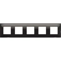 CLASSIA Ukrasni okvir R4802M5BC, 2+2+2+2+2, crni