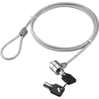 TECHLY Kabelska brava IQ-LOK-08-KT, 1,5 m, srebrna