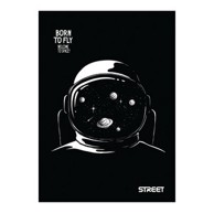 Street bilježnica Black&White, A4 linije, 54 lista, meki uvez