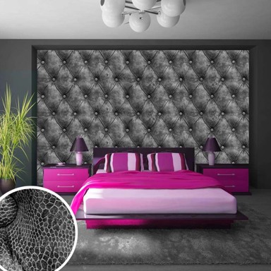 Foto tapeta gray rhombuses 350x245