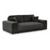 ROPEZ Tamno siva sofa od samta 213 cm Justin, 213x108x79 cm