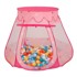 WINGS Šator za djecu suhi bazen Domifito, rozi