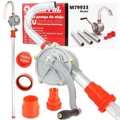 MAR-POL Ručna pumpa za bačve, aluminijska, do 200 l