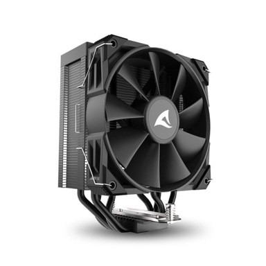 SHARKOON Hladnjak procesora A40, 120 mm, PWM, 220 W, crni
