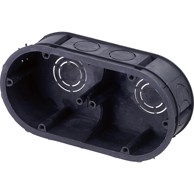 LUX TOOLS Podžbukna razvodna kutija, dvostruka, 140x60x45mm